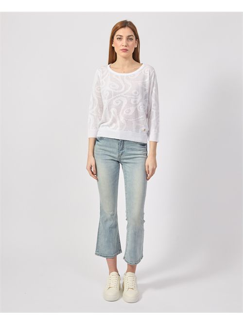 Maglia traforata Yes Zee in viscosa YES ZEE | M437-I9000101